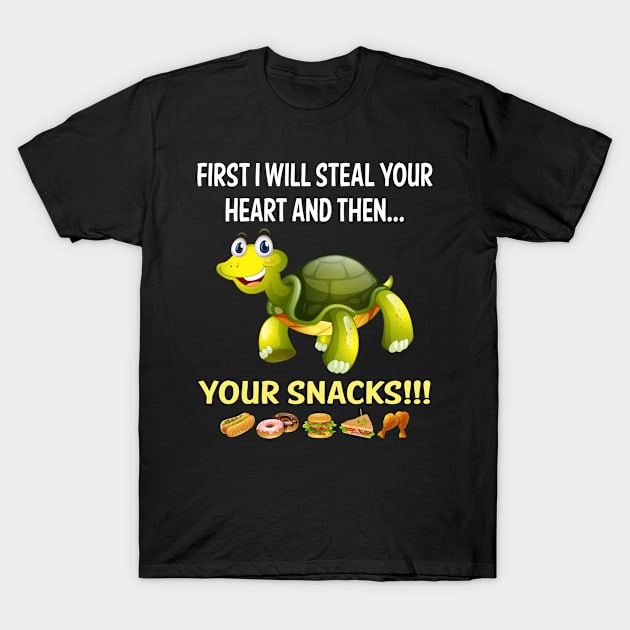 Steal Heart Tortoise 03 T-Shirt by blakelan128